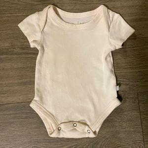 Finn + Emma Basic Lap Shoulder Pink Bodysuit 6-9M (runs big)